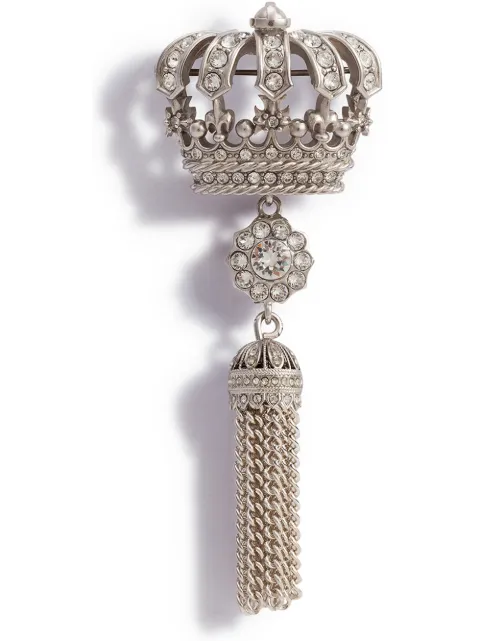 dolce and gabbana crown brooch