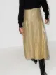 Fendi metallic-effect A-line midi skirt