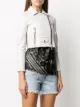 AllSaints Elora cropped biker jacket