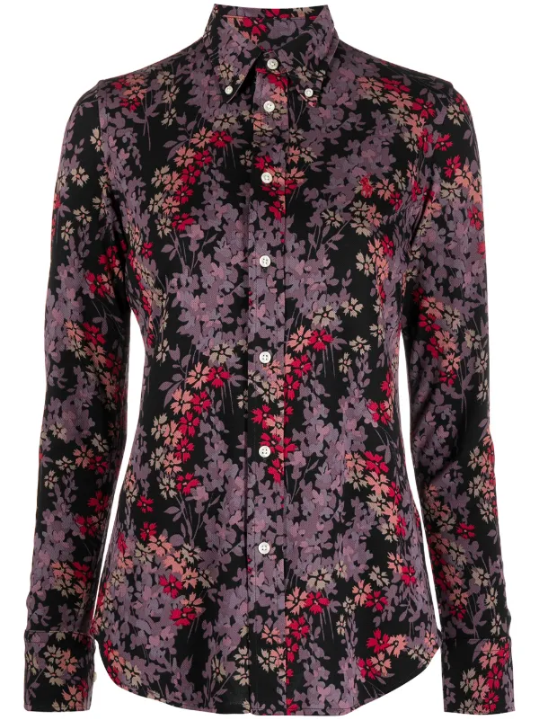 ralph lauren floral shirt