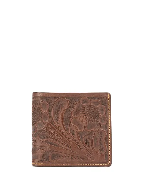 Ralph Lauren RRL embossed floral wallet