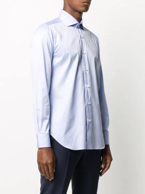 Barba Poplin Shirt | Blue | FARFETCH