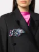 Image 2 of Philosophy Di Lorenzo Serafini printed flower brooch
