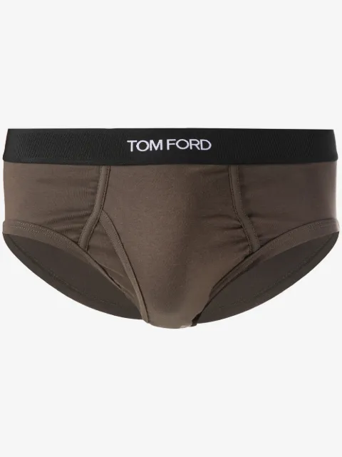 TOM FORD logo cotton briefs