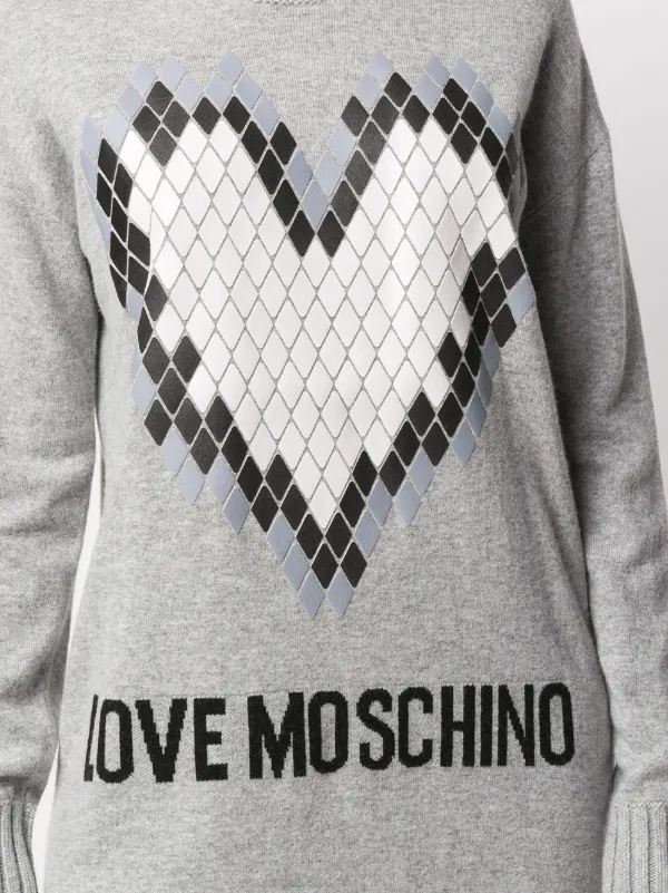 love moschino jumper dress
