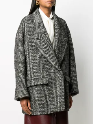 open front wool coat展示图