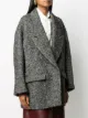 Ports 1961 open front wool coat
