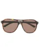Image 1 of Bvlgari tinted aviator sunglasses