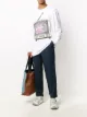 Image 2 of LANVIN long-sleeve logo print T-shirt