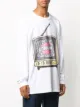 LANVIN long-sleeve logo print T-shirt