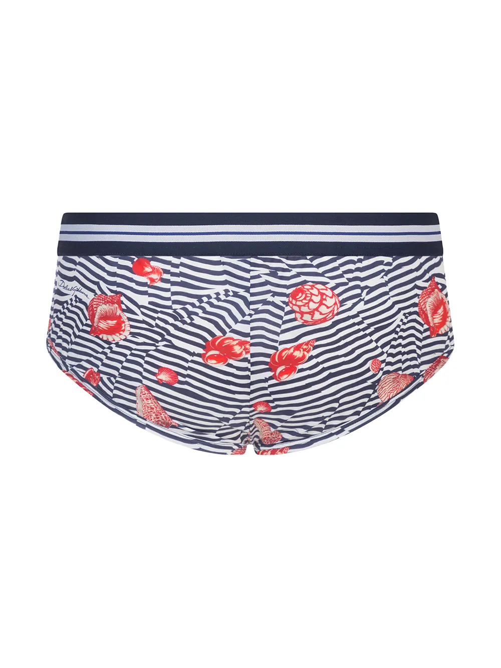 Image 2 of Dolce & Gabbana striped shell print briefs