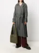 Image 2 of Kenzo belted double-breasted coat