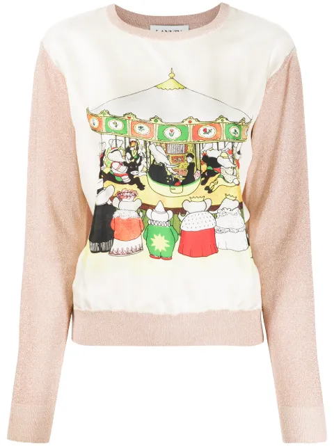 lanvin babar sweater