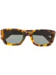 Image 1 of Retrosuperfuture tortoiseshell square-frame sunglasses