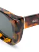 Retrosuperfuture tortoiseshell square-frame sunglasses
