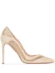 Image 1 of Aquazzura Dalia 105mm panelled pumps