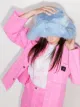 Image 2 of Emma Brewin tonal faux-fur bucket hat