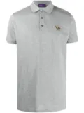 Ralph Lauren Purple Label DBL MERC CTN PIQUE-3 ENG PLKT-SHORT SLEEVE-KNIT - Grey