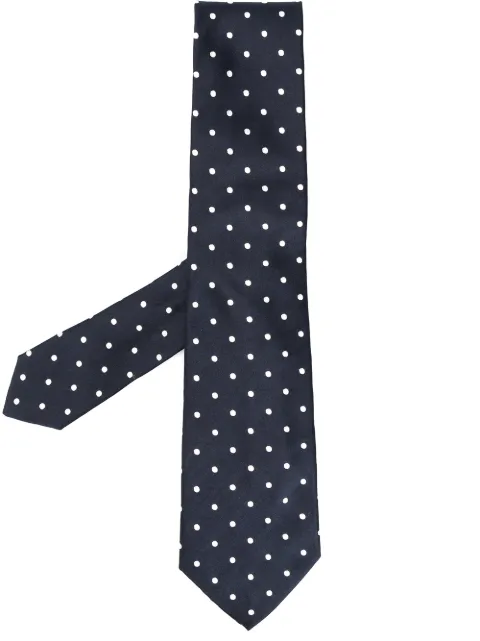 Ralph Lauren Purple Label polka-dot silk tie