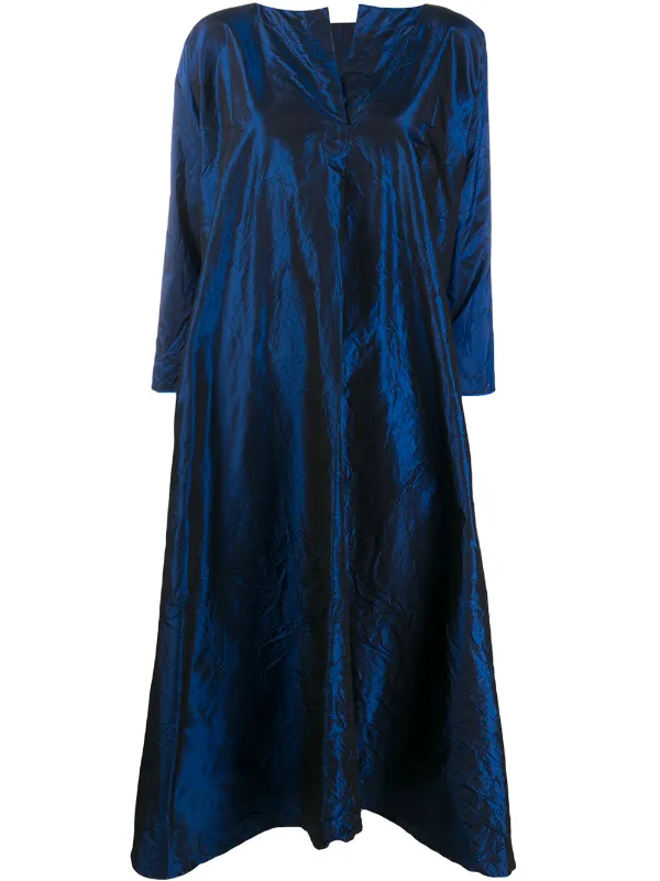 silk smock dress