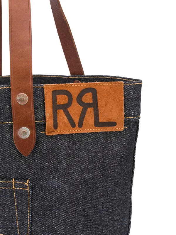 Ralph Lauren RRL Denim Tote Bag Blue FARFETCH BH