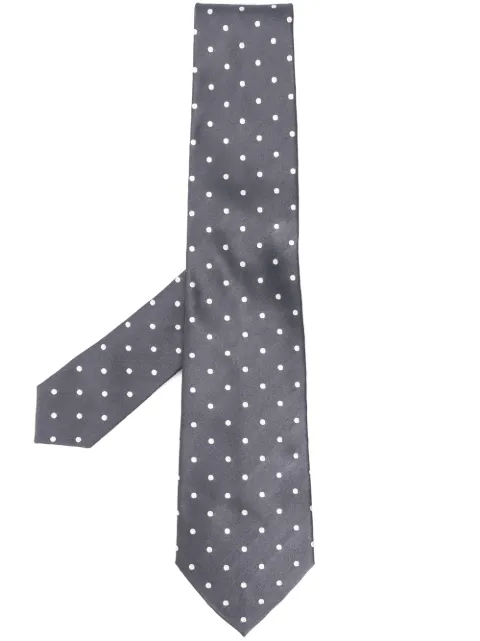 Ralph Lauren Purple Label polka-dot silk tie