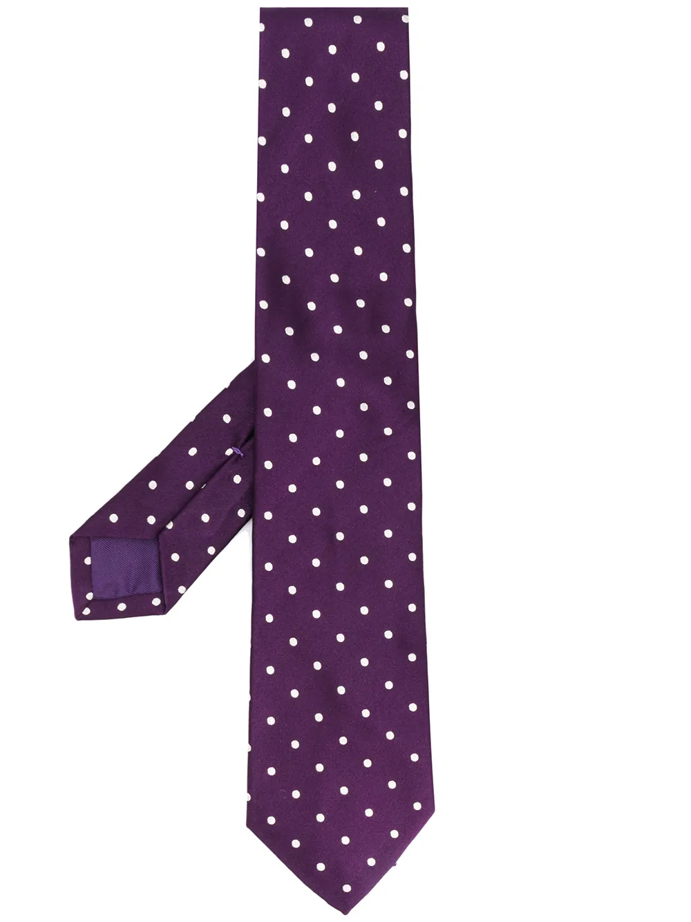 Ralph Lauren Purple Label polka-dot silk tie | Purple | Image 1