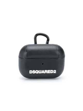 Dsquared2 logo print Airpods Case Farfetch