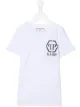 Image 1 of Philipp Plein Junior logo print T-shirt