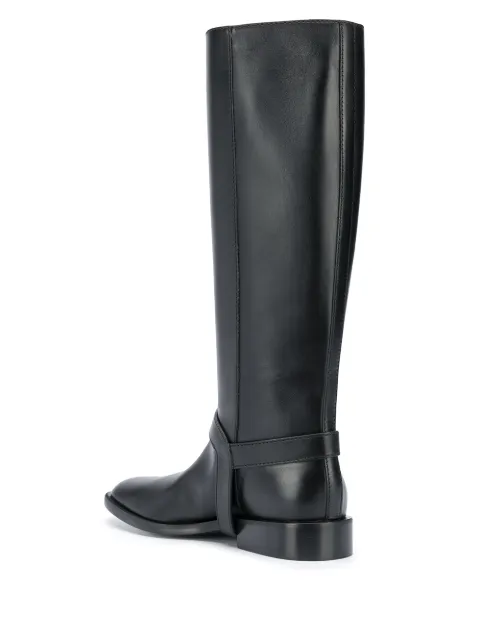 all black riding boots