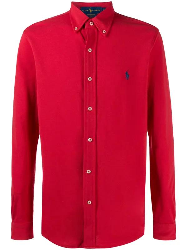 red ralph lauren button down