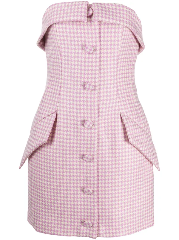 tailored mini dress