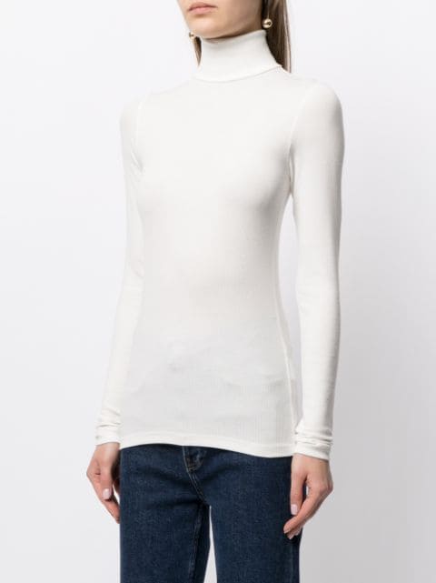 Shop Polo Ralph Lauren turtle neck ribbed jumper with Express Delivery ...