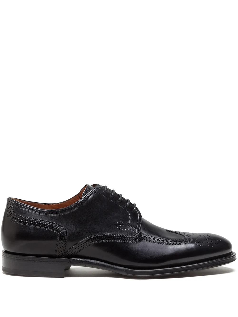 

Dolce & Gabbana brogue detail derby shoes - Black