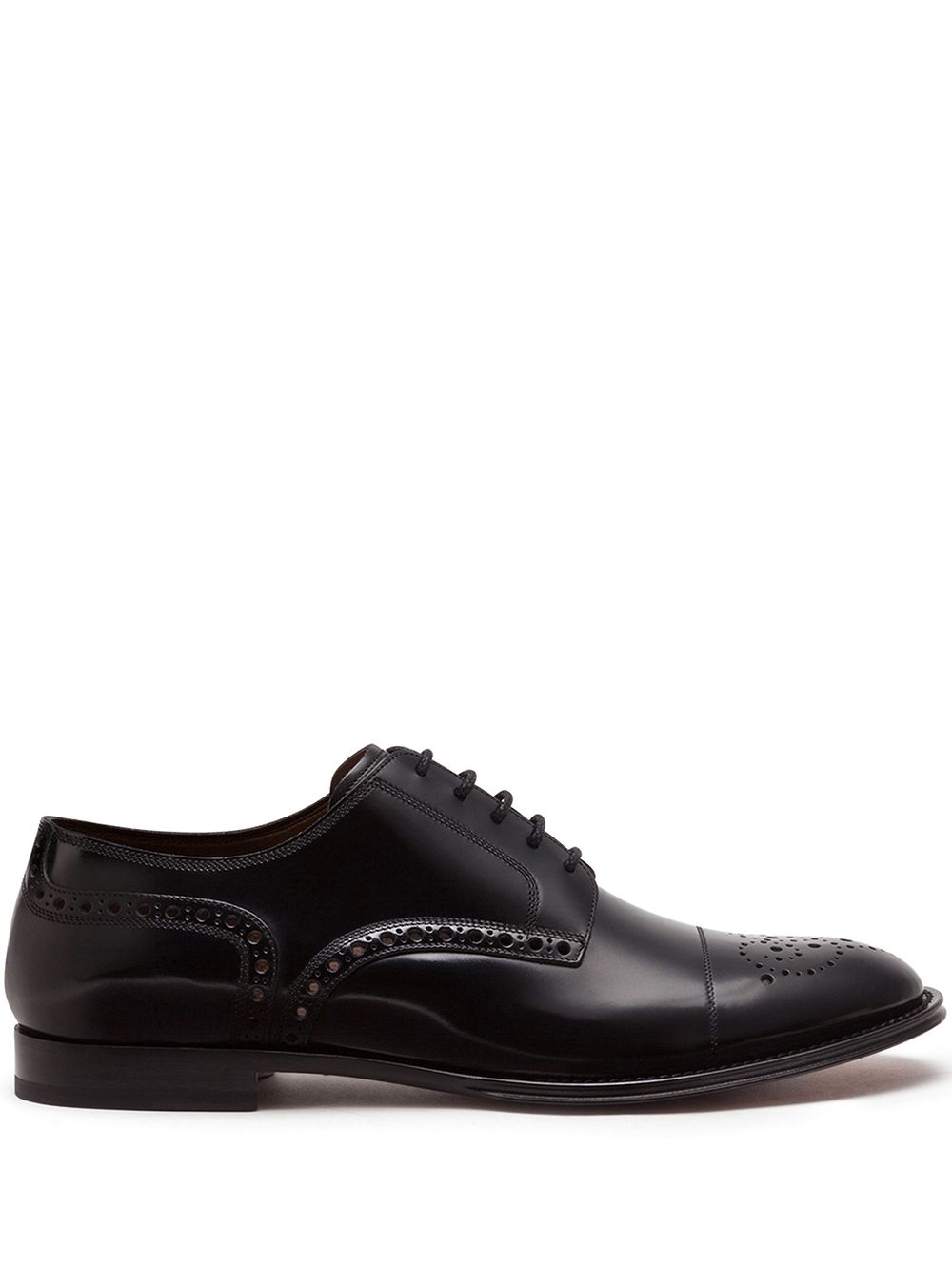 

Dolce & Gabbana polished Derby brogues - Black