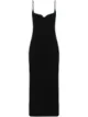 Image 1 of Paris Georgia contrast trim fitted maxi dress