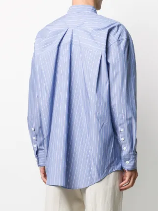 asymmetric striped shirt展示图