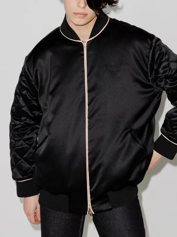 fendi reversible bomber jacket