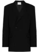 Image 1 of Paris Georgia notched-lapel double-breasted blazer