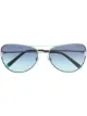 Image 1 of Tiffany & Co Eyewear stud-embellished aviator-frame sunglasses