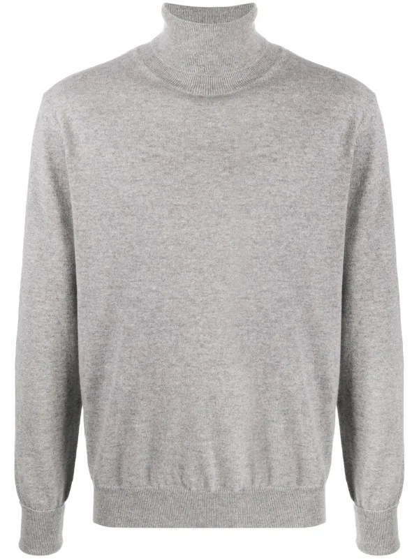 fine knit grey jumper