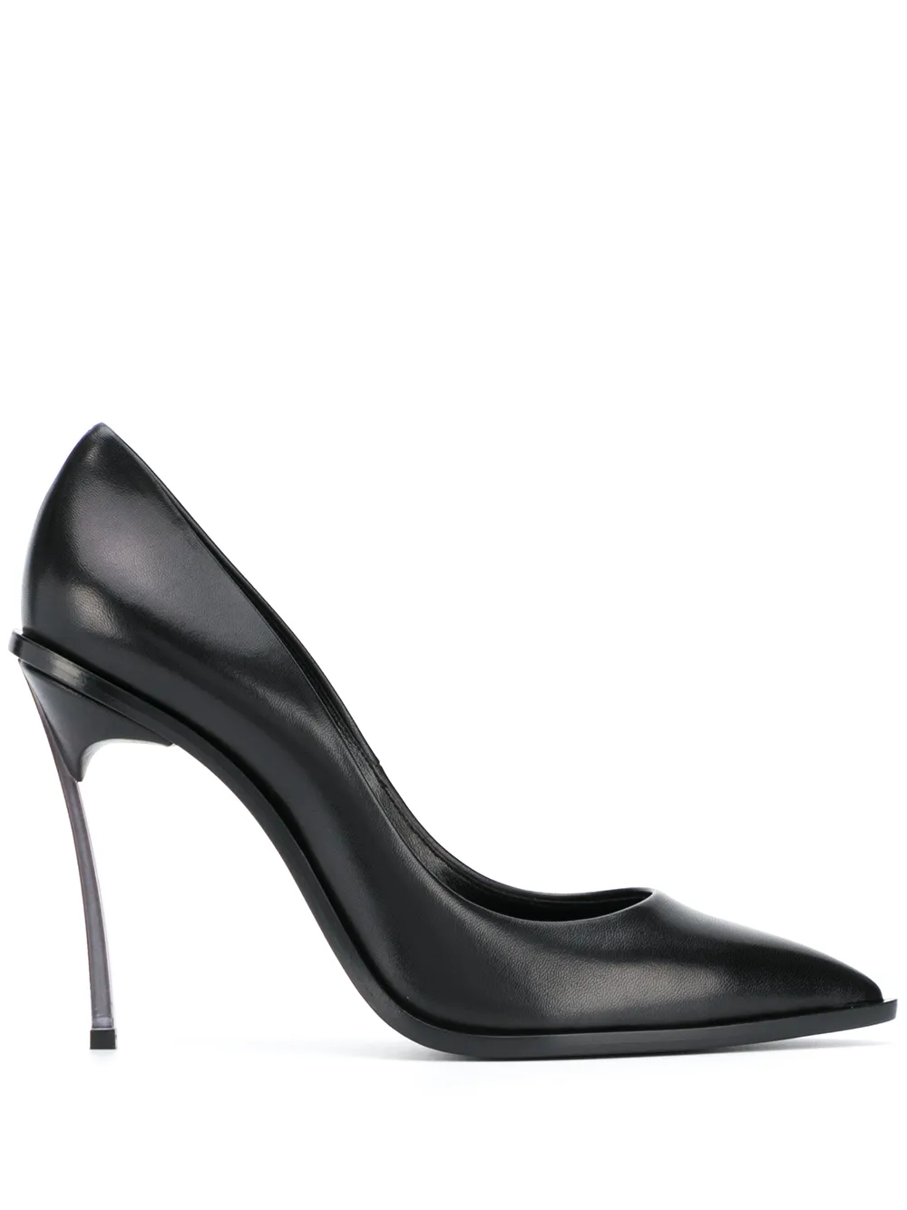 

Casadei pointed-toe leather pumps - Black