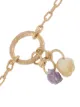 Dsquared2 gold chain link crystal bracelet