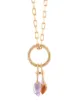 Dsquared2 crystal drop necklace
