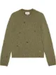 Image 1 of Gucci square G felted wool jumper