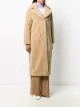 STAND STUDIO faux fur long-length coat
