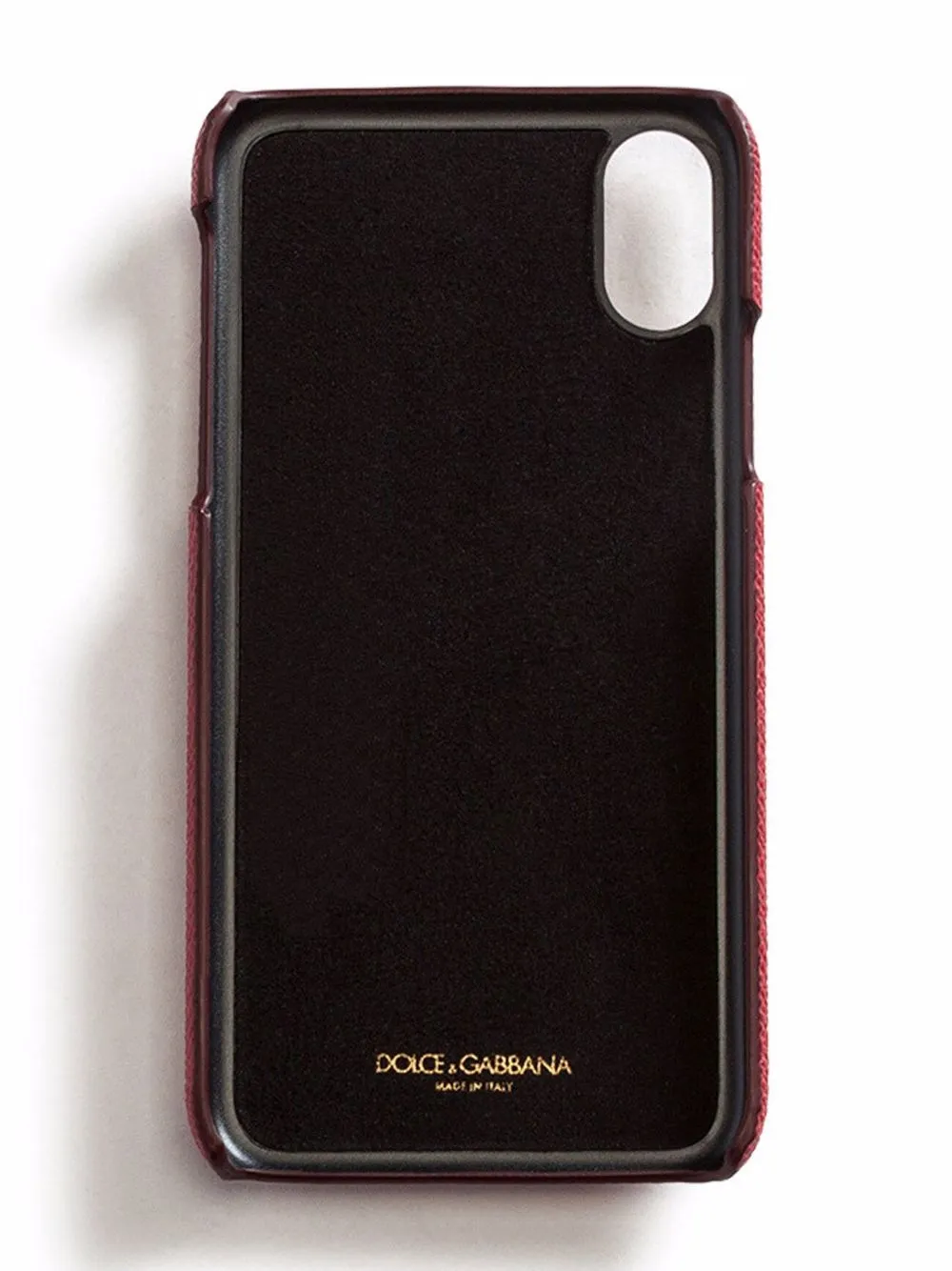 Dolce & Gabbana applique-detail leather iPhone X case | Image 2