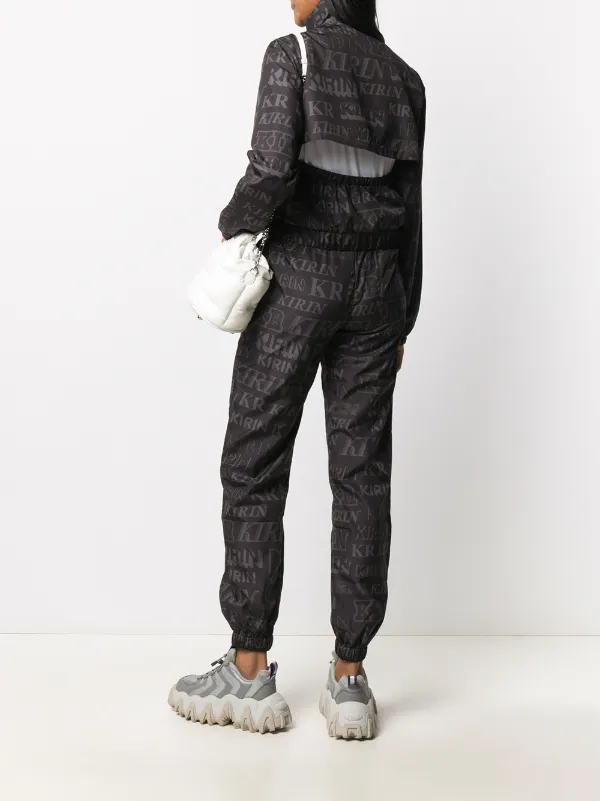 Kirin Logo Print open-back Jacket | Black | FARFETCH TW