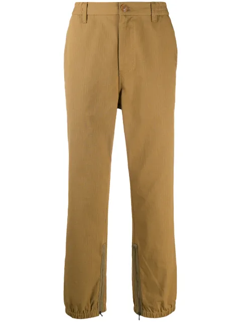 Gucci logo-stripe trousers