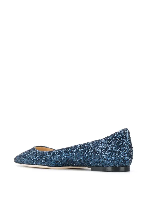 Jimmy Choo グリッター フラットシューズ 通販 - FARFETCH